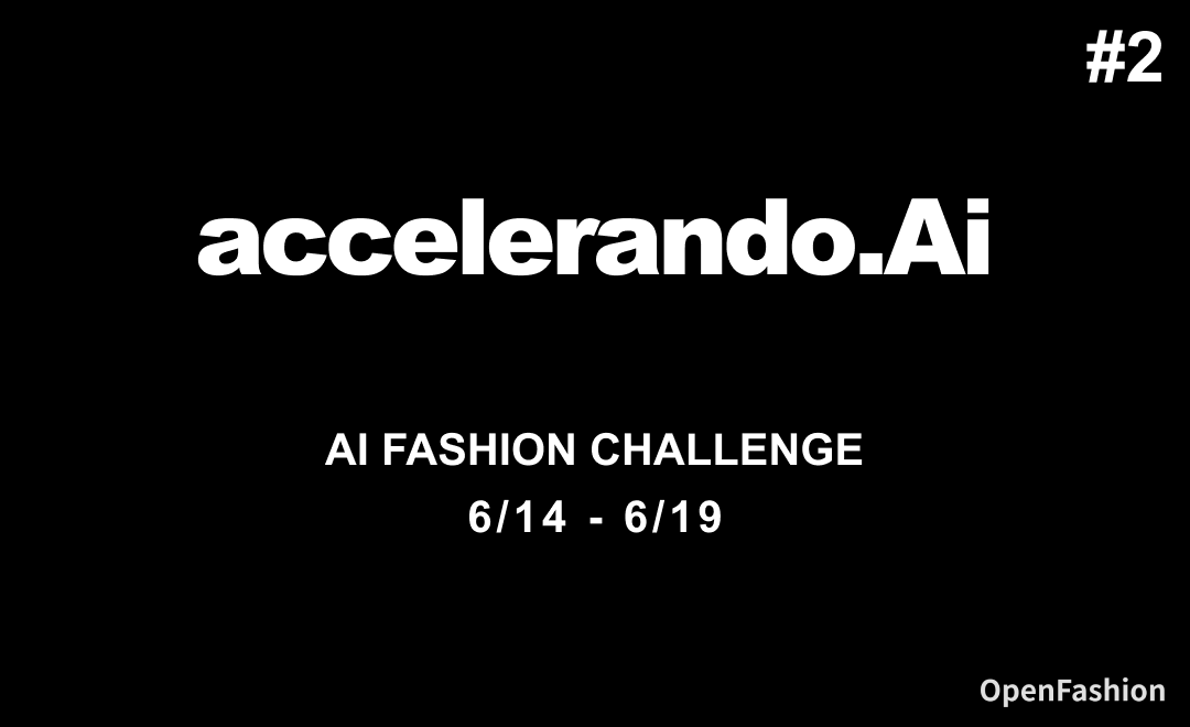 AIを活用した”未来のファッションブランド”で自身のデザインが着用可能なアイテムに。コンテスト「accelerando.Ai - AIファッションチャレンジ #2」が本日より開催